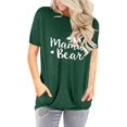thumbnail image 2 of Hauts Mama Bear pour Femmes Manches Longues Chandail Décontracté Chandails en Molleton, 2 of 4