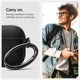 thumbnail image 4 of Funda Spigen Urban Fit para AirPods 4 (2024) con mosquetón negra, 4 of 7