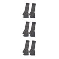 thumbnail image 2 of Guardurnaity 1 par de guantes sin dedos Accesorio de ropa simple Cubierta de mano de punto Cubiertas elásticas de medio dedo Guante largo para Gris 3piezas, 2 of 6