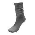 thumbnail image 2 of Fewfanhot Women's 3-Pack Winter Fluffy Socks Thick Warm Mid-Tube Fleece Cute Solid Color Non-Slip Slipper Floor Socks, 2 of 3