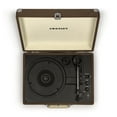thumbnail image 6 of Crosley Cruiser Deluxe Stereo Bluetooth Portable Suitcase Record Player with 3-speed Turntable - Tweed - CR8005D-TW, 6 of 6