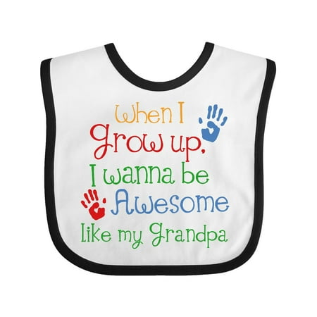 Grandpa Bib - Awesome Like My Grandpa Baby Bib