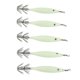 thumbnail image 2 of 5Pcs 8cm Fishing Lure with Hook Cuttlefish Jig Wood Shrimp Bait for Outdoor Saltwater Freshwater, 2 of 5