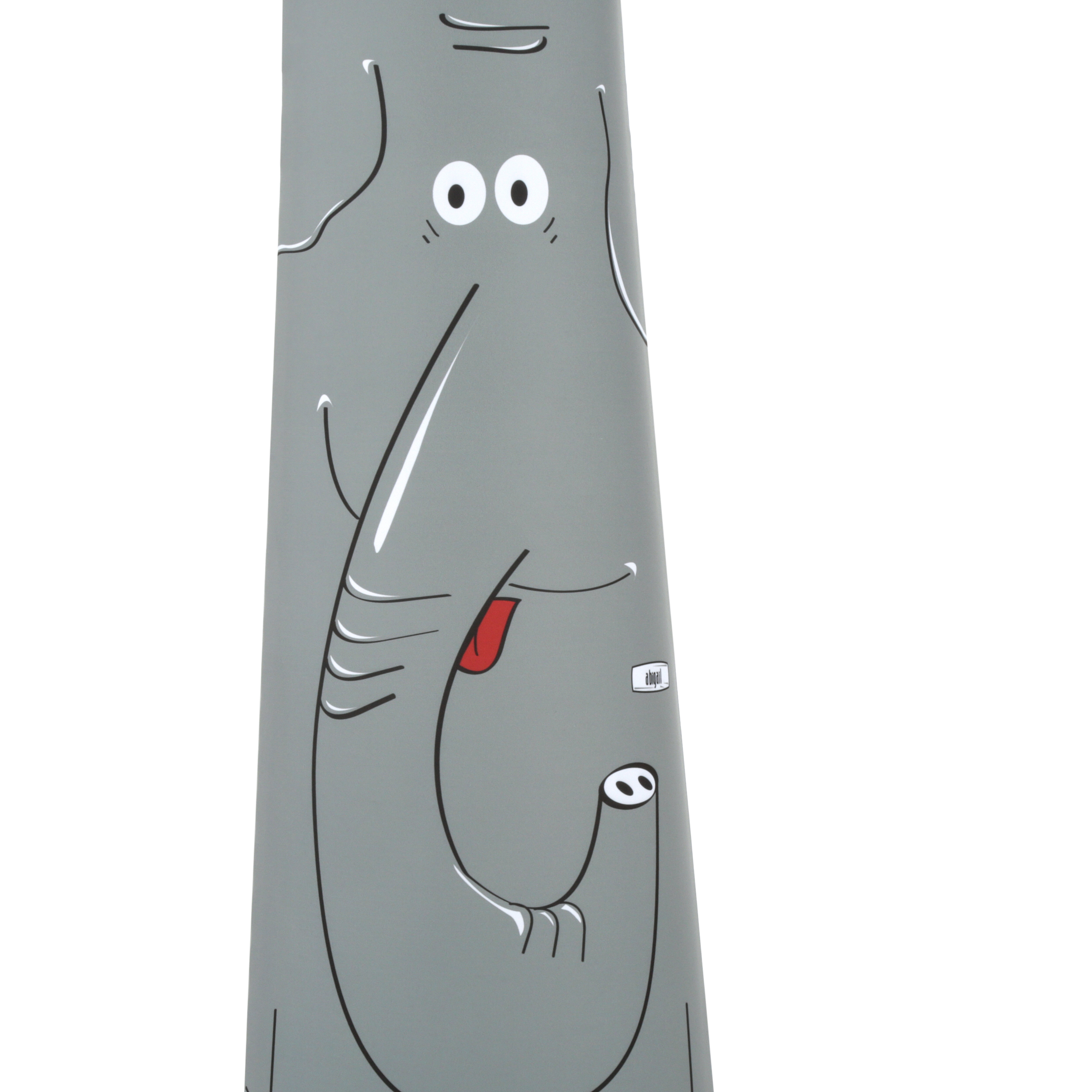 Kid Tough Fitness Inflatable 5FT Free-Standing Punching Bag + Machine Washable Fabric Cover Abigail Elephant Kids Workout Buddy by Bonk Fit