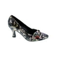 thumbnail image 4 of Bellini Charm Fw Women Pump Shoes In Black Floral, 4 of 5