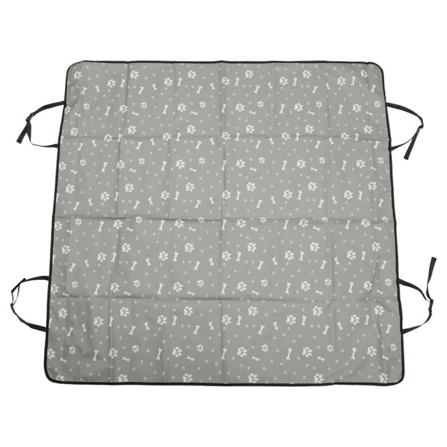 Unique Bargains 1 Housse de Siège Auto Imperméable Durable pour Motif Patte d'Os Gris