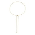 thumbnail image 2 of Collar de cadena plana Hugo Nudo Cadena Gargantils dorado 80 cm, 2 of 8