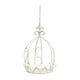thumbnail image 1 of Soporte para maceta colgante con forma de corona para decoración de jardín, soporte para flores, resistente y elegante para Blanco, 1 of 9