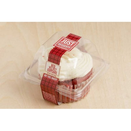 Just Desserts Red Velvet Cupcake 4.4 Ounce — 6 per case.