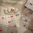 thumbnail image 3 of Adhesivos para uñas Lukmexor Christmas Winter 5D con forma de copo de nieve, 3 of 7