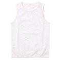 thumbnail image 3 of Blouse Haut de Chemise en Mesh pour Homme Été Décontractée avec Pull-Over Musclé, 3 of 3