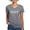 Gray, variant on CafePress - PUNT, Vintage Women's V Neck Dark T Shirt - Women's V-Neck Dark T-Shirt
