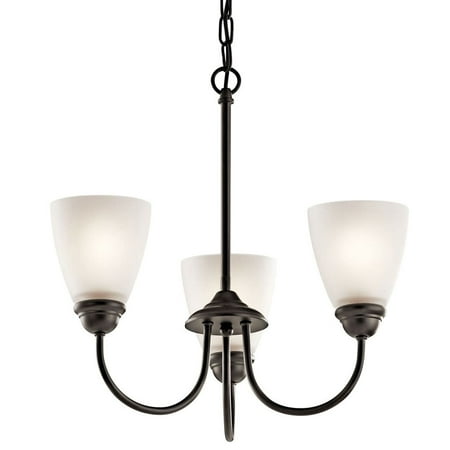 

Kichler 43637Led Jolie 3 Light 18 Wide Led Mini Chandelier - Bronze