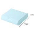 thumbnail image 2 of ENTASSER Portable disposable mask storage box dust-proof square home moisture-proof sealblue, 2 of 5