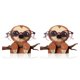 thumbnail image 2 of Naiovety Soporte para anteojos Soporte en forma de animal Mesita de noche Soporte para gafas de sol Estante decorativo Organizador Sala de estar No.02 2Conjunto, 2 of 6