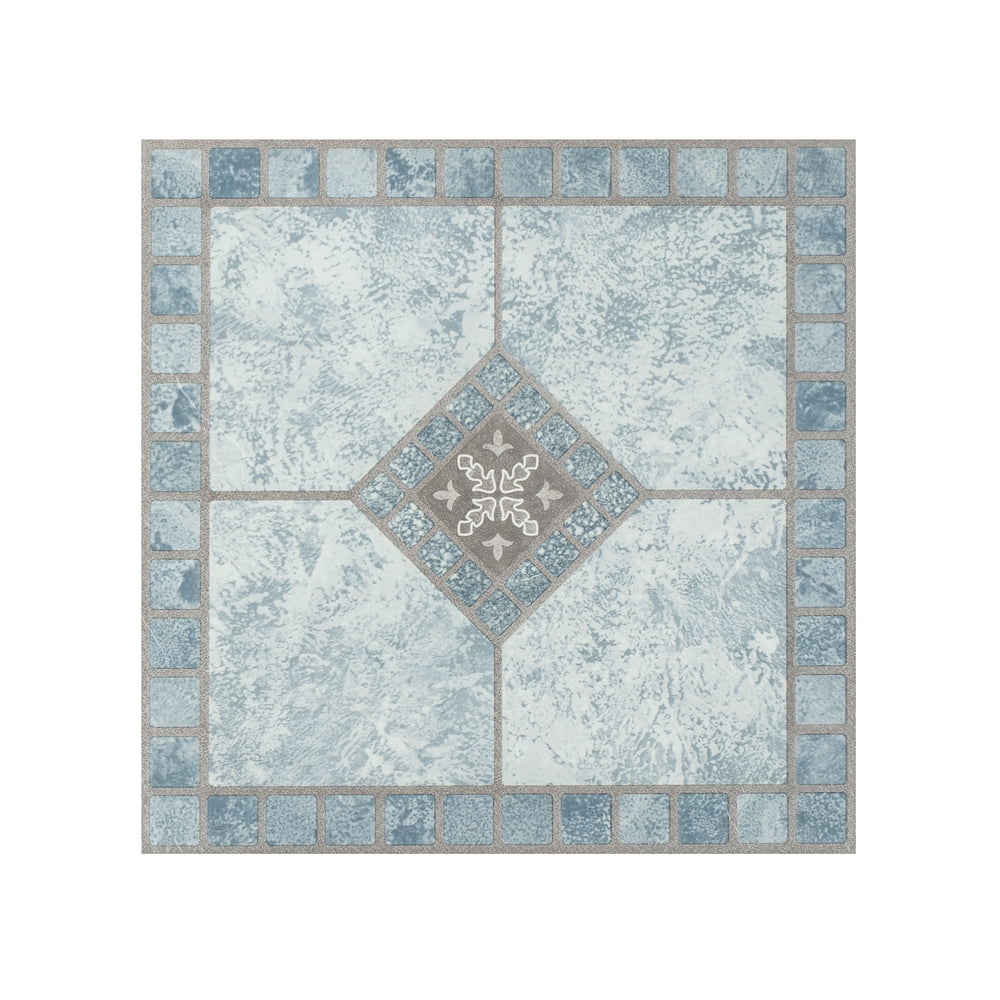 Achim Portfolio 12"x12" 2.0mm Peel & Stick Vinyl Floor Tiles 9 Tiles/9