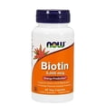 thumbnail image 1 of Vitaminas Now Biotina 5,000mcg 60 Cápsulas Now Biotina 5,000mcg, 1 of 2