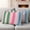 Mutli-Color, variant on Pink Green Blue Stripe Outdoor Waterproof Pillow Covers, Farmhouse Stripes Contemporary Decorative Rectangle Throw Pillowcase Sofa Cushion Sham for Patio/Couch/Chair, 20"x12" 2 Pack
