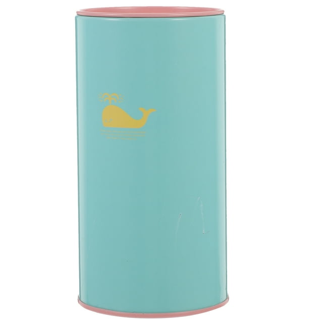 Shisuyan Metal Column Piggy Bank Decorative Cartoon Money Pot Polished Iron Money Saving Pot