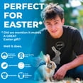thumbnail image 6 of Mens You Should Get That Looked At Easter T Shirt Funny Chocolate Bunny Tee Graphic Tees, 6 of 9