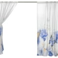 thumbnail image 4 of FREEAMG Butterflies in Flowers Jungle Sheer Window Curtain Panel Drape 55x78 Inch for Living Room Bedroom Kids Room 2 Piece, 4 of 4