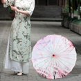 thumbnail image 2 of Handmade Chinese Oiled Paper Umbrella Windproof for Costumes Cosplay Holiday G, 2 of 4