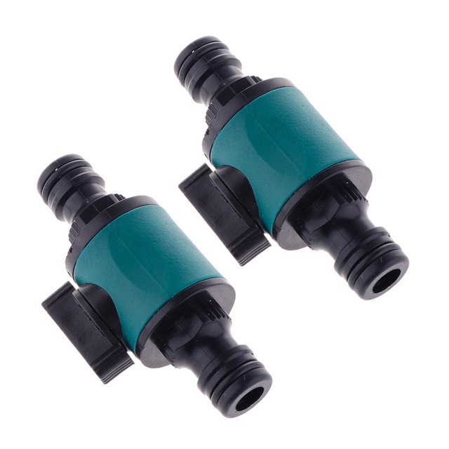 Válvus de cierre del colector del divisor del conector de del divisor de del jardín para hogar 2pcs CUTICAT VConnector de manguera de jardín
