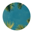 thumbnail image 4 of JEUXUS Palm Leaves with Lush Branches and Leaves Tropical Jungle Palm Leaves Table Cloth White, 4 of 8
