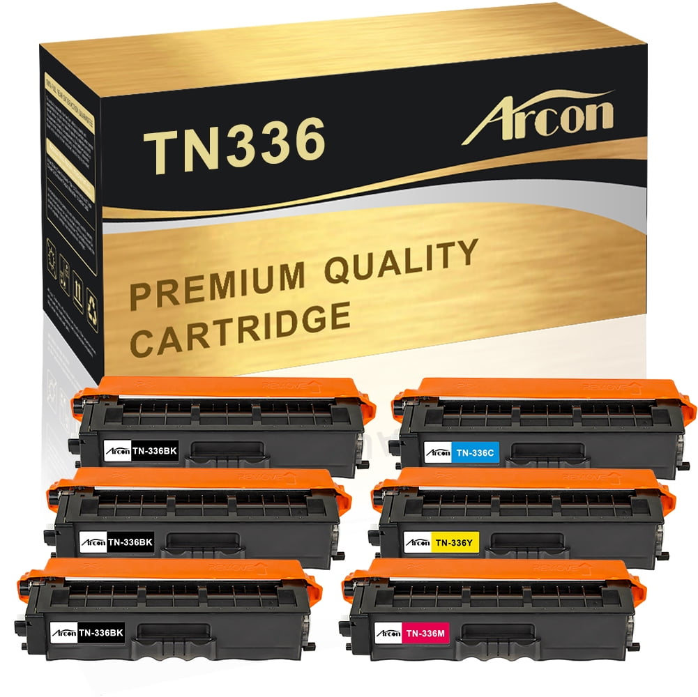 5PK TN336 Compatible Toner Cartridges Set For Brother L-L8350CDW MFC-L8850CDW 