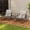3PCS Gray, variant on Aiho Outdoor Rocking Chairs Set of 3 with Breathable Textilene, Outdoor Patio Furniture Set with Tempered Glass Table, For Patio, Outdoor Garden, Lawns, Balcony, Backyard, Porch and Poolside-Black