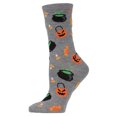 thumbnail image 2 of MeMoi Women's Festive Pumpkin Crew Socks - Womens - Female, 2 of 3
