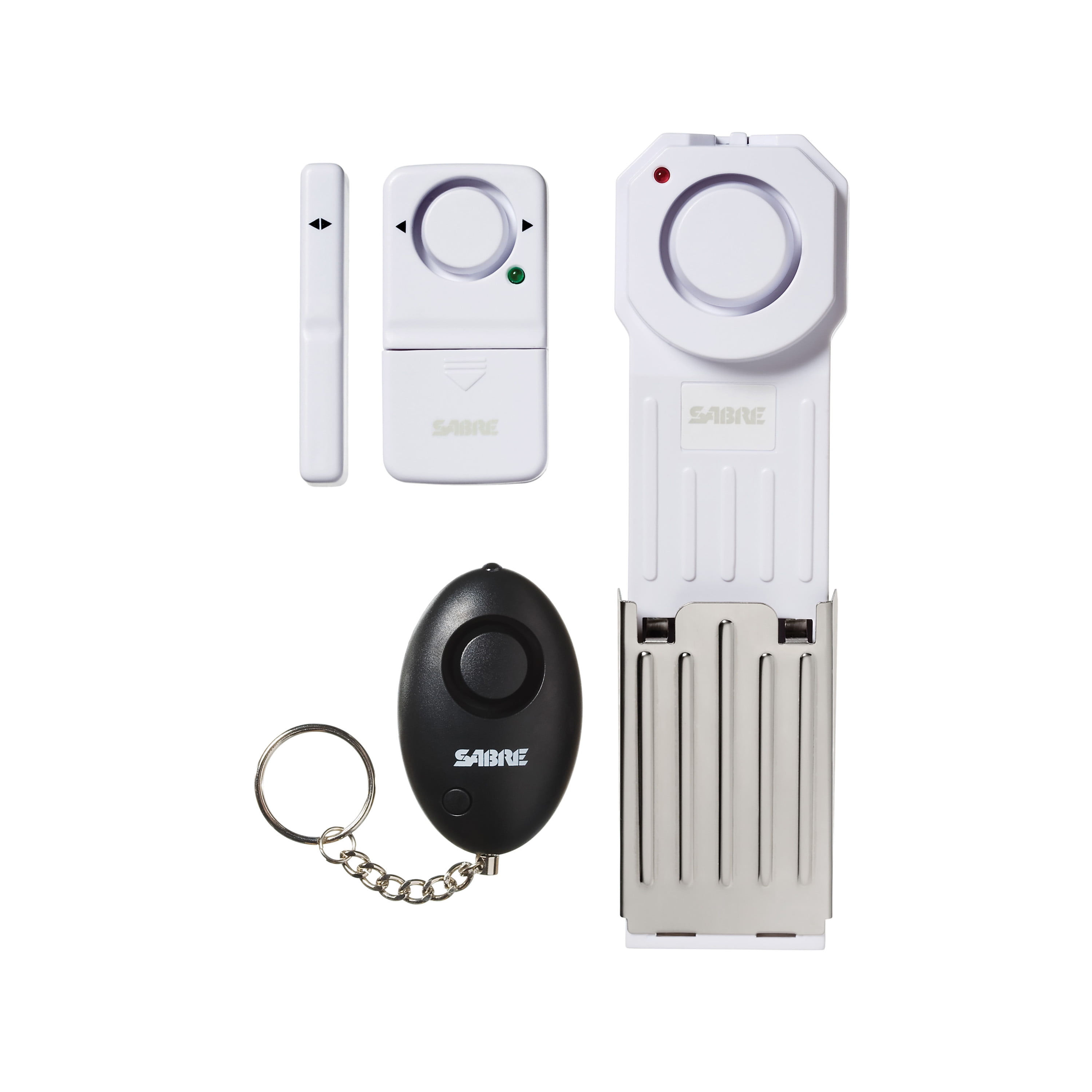Sabre Security Kit Door Stop Alarm, Personal Alarm and Window Alarm