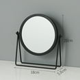 thumbnail image 1 of Magnifying Makeup Mirror Double Sided - Tabletop Mirror with Magnification, Magnified Desk MirrorBLACK B, 1 of 1