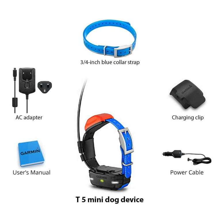 renæssance samling måle Garmin 010-01486-10 T5 Mini Dog Tracking Collar w/ Integrated GPS  Transmitter & Antenna - Walmart.com