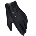 thumbnail image 5 of Outdoor Sports Zipper Warm Gloves for Autumn and Winter Full-finger Touch Screen Non-slip Waterproof Windshield Grasp Fleece Ski Riding, 5 of 5