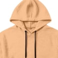 thumbnail image 6 of Elvqul Sports Tops for Men Long Sleeve Lightweight Hooded Shirt Pullover Solid Color Big and Tall Relaxed Fit Mens T-Shirt, 6 of 6