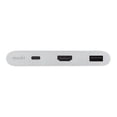 thumbnail image 2 of moshi - External video adapter - USB-C - HDMI - silver, 2 of 4