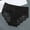 Black, variant on Naittoop Women Thong Breathable Briefs Lace Hollow Cotton Panties Lace Panties Lace Panty Skinny Briefs Thongs