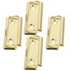 thumbnail image 3 of 4pcs Mountable Clipboard Clips Metal Bills Clips Reusable Clips Binder Clips For Clipboard, 3 of 3
