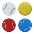 thumbnail image 1 of 5 Pieces Tennis Rackets Shock Absorber Dampeners Anti-vibration Vibration Shock-absorption Dampeners Reduction Dampers Buffers Accessories Professional Blue, 1 of 7