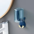 thumbnail image 2 of Harpily Organizer Rack Household Rabbit Paste Bathroom Toothbrush Shelf Tooth Cup Shelf Wall Mounted Toothbrush Shelf, 2 of 4