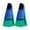 Black, variant on Herrnalise Kids Swim Fins,Short Youth Swim Flippers for Kids,Swimming Training Silicone Short Fins Lap Swimming Pool Snorkeling Tool for Children Girls Boys Beginner