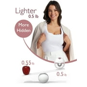 Momcozy M5 Portable Breast Pump Hands free, Wearable Breast Pump Red with Breast Pump Handbag, Red 1 Count