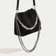 thumbnail image 2 of Bolsos cruzados casuales con cadena de terciopelo de gran capacidad 2024, bolsos de venta caliente para mujeres, estilo básico, con cremallera, bolsos de hombro sólidos para mujeres, 2 of 4