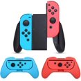 thumbnail image 1 of Nintendo Switch Joy-Con Grip, [3 pieces] Comfortable Gamepad Switch Controller Protective Cover Grip Kits for Nintendo Switch Joy-Con, Black, 1 of 7