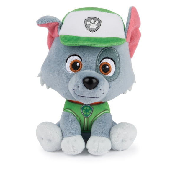 GUND Official PAW Patrol Rocky in Signature Recycling Uniform Plush Toy, Stuffed Animal for Ages 1 and Up, 6"