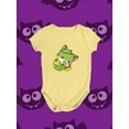 thumbnail image 3 of Cute Pumpkitty Zombie Costume Bodysuit Infant -Image by Shutterstock,  Newborn, 3 of 4