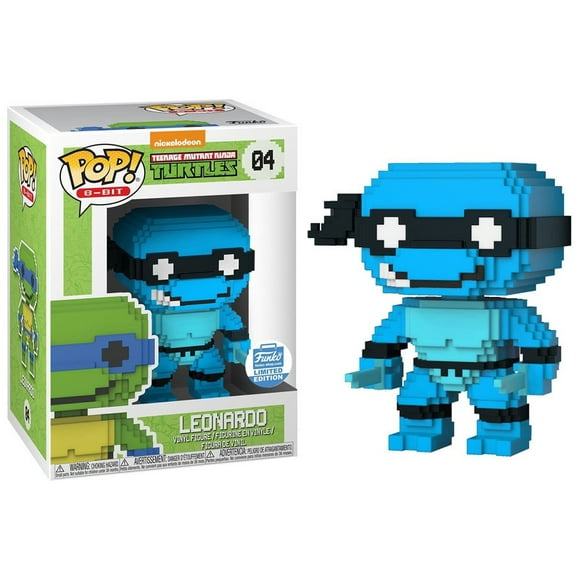 Teenage Mutant Ninja Turtles Funko POP! 8-Bit Neon Leonardo Vinyl Figure