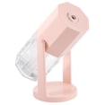 thumbnail image 2 of Uandlove Humidifier Large Room Portable Mini Humidifier USB Aromatherapy Atomize Essential Oil Diffuser Colorful AmbienceLight For Car Super Quiet Pink, 2 of 7