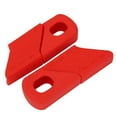 thumbnail image 2 of 4 fundas de silicona para brazos de bicicleta para una mayor protección y estilo Protectores de manivela de ciclismo rojos, 2 of 8